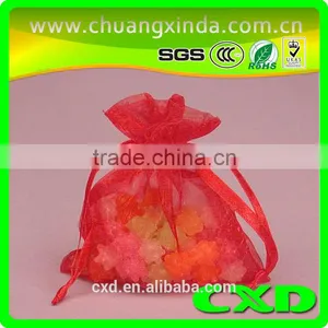 15*20cm Organza Bags Large Hot Sale 100pcs/lot Deep Red Organza Bags 20x30cm Jewelry Gift Packagorganza Bags/pouch for Ornaments Supplier's Choice thumbnail-2
