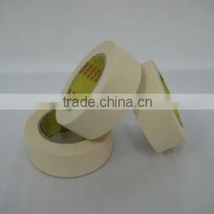 High Quality Crepe Paper Adhesive Tape /Crepe Adhesive Tape /Crepe Kraft Paper Adhesive Tape / Paper Masking Adhesive Tape thumbnail-3