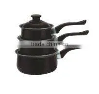 3pcs W/lid Non-stick Milk Pan thumbnail-1