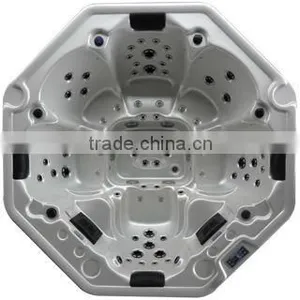Octagon Outdoor Hot Tub thumbnail-1