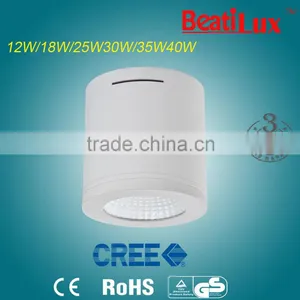 12W/18W/25W/30W/35W/40W Surface Mounted Ceiling Led COB Downlight CE ROHS 3 Years Warranty thumbnail-1