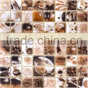 EMBOSS Crystal Glass Mosaic Tile 300*600mm Kitchen Bathroom Tile thumbnail-3