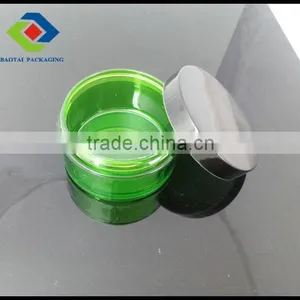 PETG Body Material and Plastic Cap Material Cosmetic Packaging Jar thumbnail-1