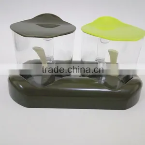 2 Compartments Kitchen Tools Spice Jar thumbnail-1