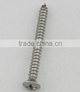 Stainless Steel Pan Head Tapping Screws With Cross Drive DIN7981 thumbnail-3