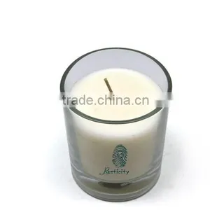 Bath Gift Set With Glass Cup Wax With Scents Candles thumbnail-3