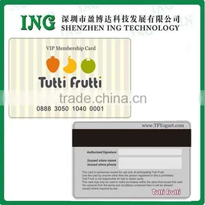 Manufacturer Blank White Plastic Magnetic Stripe Card thumbnail-4