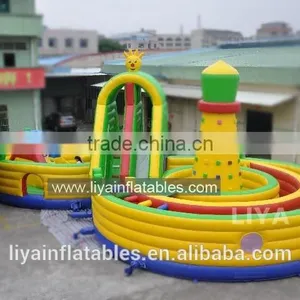 Giant Inflatable Amusement Park, Commercial Inflatable Fun City, Outdoor Kids Inflatable Playground thumbnail-2