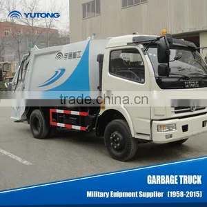 China 4x2 6m3 Capacity Small Garbage Compactor Truck thumbnail-1