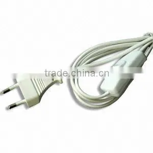Two Poles European Power Cord With On/Off Switch thumbnail-1