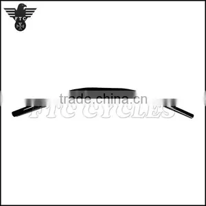Gloss Black Heavy Duty 7/8'' Handlebar for Cruiser Cafe Racer Bike thumbnail-5