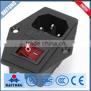 250V High Quality Electrical AC Socket With I/O Switch AC-10 thumbnail-1