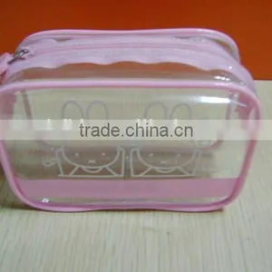 Cute Design Square Shape Pvc Makeup Bag thumbnail-1