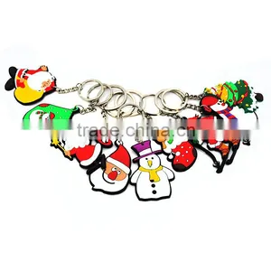 PVC Christmas Key Chain/Christmas Tree Key Chain/Santa Claus Key Chain thumbnail-6