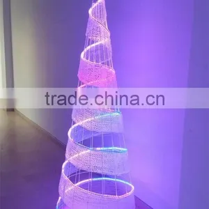 Holiday Time Led Light Decoration Fancy Christmas Decoration Light With High Quality Led Christmas Cone Shape Light Supplier's Choice thumbnail-2