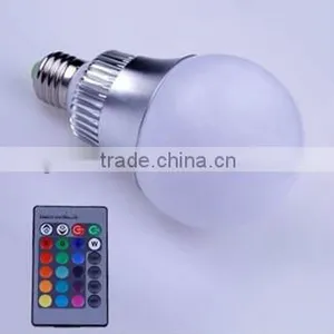 9w RGB China Hot Sale Best Price E27 Led Bulbs thumbnail-1