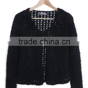 Ladies Soft Winter Short Cardigan Turkish Knitwear Supplier in Turkey Ladies Women Sweater Pullover Dress Manufacturer in Turkey thumbnail-4