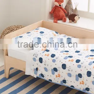 Hot Sell Baby Bedding Set, 100% Bamboo Muslin Baby Bedding Set thumbnail-4