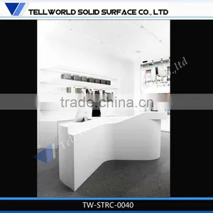 Tell World Modern Cheap Reception Counter Modern Desks thumbnail-1