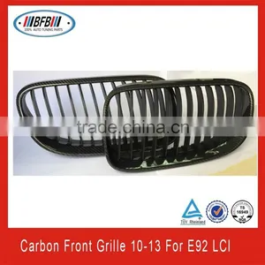 Carbon Fiber Auto Parts Front Splitters for BMW E92 Spoiler, Mirror Cover, Front Grille thumbnail-2