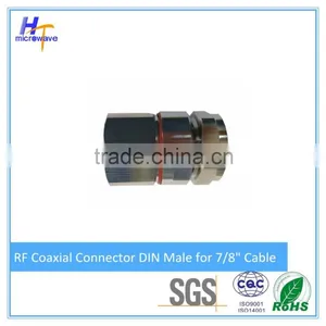 DIN RF Coaxial Connector Male for 7/8" Cable DC-3GHz Connector thumbnail-2