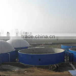 China PUXIN Soft Dome Biogas Digester for Cow Farm Waste Treatment thumbnail-5
