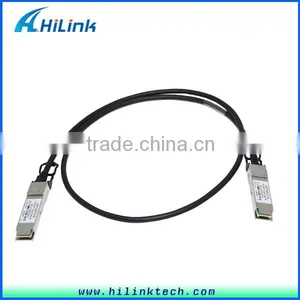 1M QSFP+ to QSFP+ 40Gbps Passive Direct Attach Copper Twinax Cable AWG30 thumbnail-1