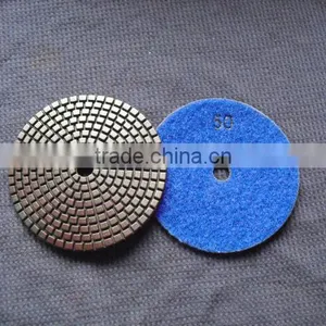 4" Diamond Copper Polishing Pads thumbnail-2