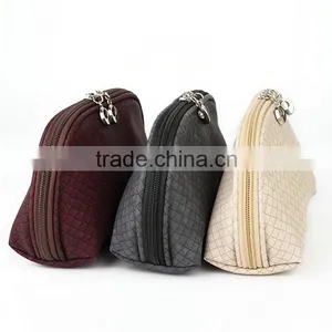 PU Woven Pattern Portable Pouch Travel Organizer thumbnail-2