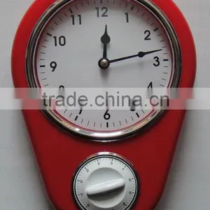 Wall Clock With Timer thumbnail-1