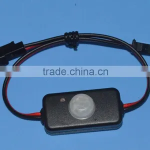 DC5-24V Corridor Human Body Infrared Detector Motion Sensor SwitchGeneric DC5-24V With Light-operated Automatic LED PIR Motion thumbnail-1