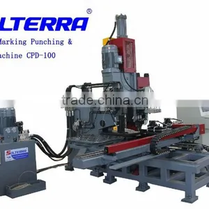 China Supplier CNC Punching Drilling Machine for Steel Plate CPD100 thumbnail-1