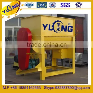 Poultry Feed Mixing Machine Single Shaft Twin Screw Blender 18.5kw Horizontal Feed Mixer thumbnail-1