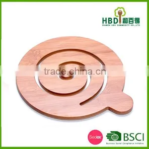 New Design Bamboo Trivet Wholesale thumbnail-1