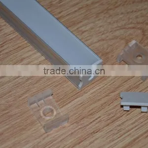 Surface Mounted 12.2mm Width Anodized Siliver Upvc Profile thumbnail-6