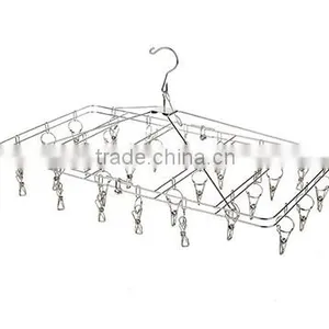 Stainless Steel Socks Clothes Hangers thumbnail-4