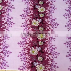 Fleece Blanket With Satin Trim thumbnail-1