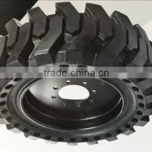 Skid Steer Tires 12x16.5 Solid Skid Steer Loader Tires 33*6*11 thumbnail-1