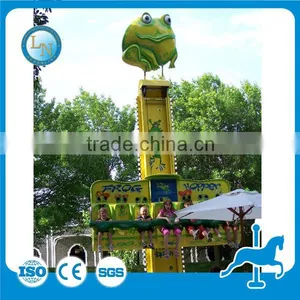 Attractive Frog Hopper Ride!!! Fairground Attraction Amusement Park Kids Games Jumping Frog for Sale thumbnail-4