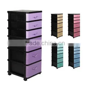 6 Tiers Plastic Drawer thumbnail-1