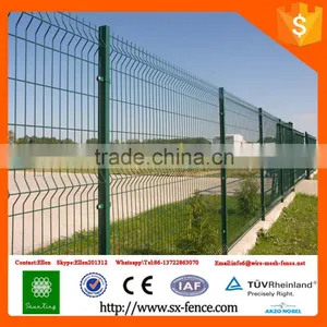 High Quality Green Color Garden Fencing Design Iron Fence With ISO9001 thumbnail-6