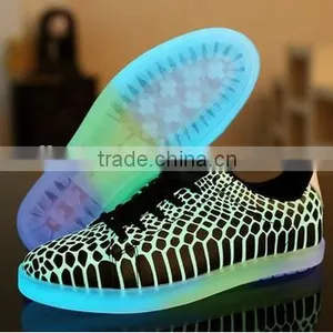 Led Fashion Cheap Adults Sneaker Shoes Luminous Snake Lost Shoes thumbnail-2