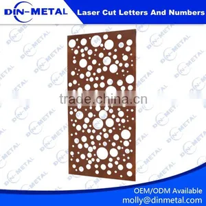 Metal Decorative Screens Decorative Metal Panels Exterior Steel Laser Cut Decorative Screen thumbnail-1