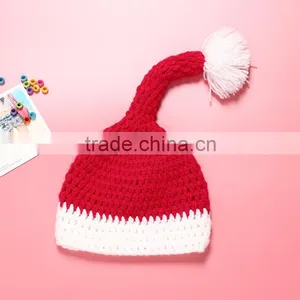 Hot Sale Knitted Christmas Hat Crochet Baby Beanie Hats thumbnail-2