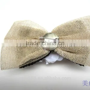 Factory Direct Selling Polyester Bow Women Hair Accessories Hair Bows for Girls Boutique Wholesale Hair Bows Satin Ribbon Bow thumbnail-6