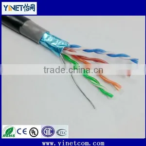 Factory Sale CAT 5e STP LAN Ethernet Cable Shielded Cat5e Cable for Computer Network thumbnail-1