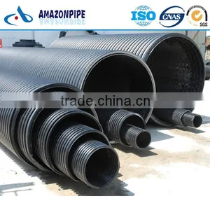Hot Sale HDPE Pipe Large Diameter Corrugated Drainage Pipe thumbnail-1