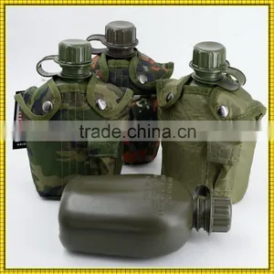 Professional Chinese Manufacturer Plastic Military Camouflage Canteen thumbnail-1