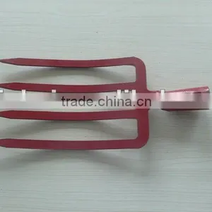 Red Four Prongs Garden & Farming Fork F06S-3 thumbnail-1
