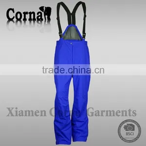 Cheap China Wholesale Deep Blue Rompers Man Elastic Belt Windproof Ski Pants Wide Trousers thumbnail-1